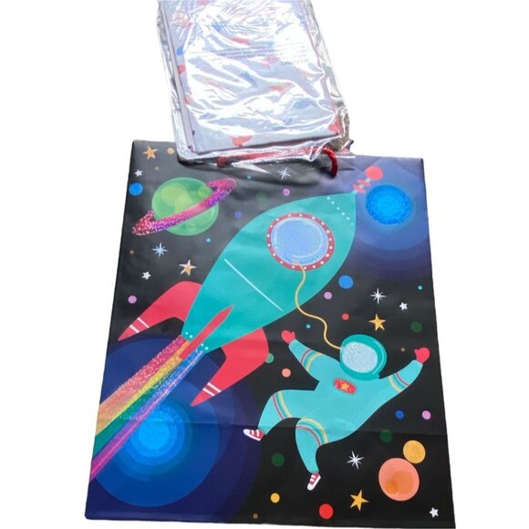 Way To Celebrate 6 Piece Gift Bag Set-NEW-Bag, Card, And Tissue Paper - Picture 6 of 11